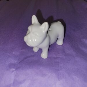 Ceramic Dog Salt Shaker- White